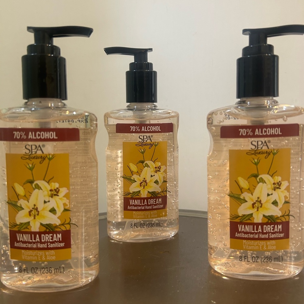 Vanilla Dream Antibacterial Hand Sanitizer - Clear